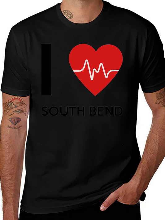 I Heart South Bend T-Shirt City Pride Tee
