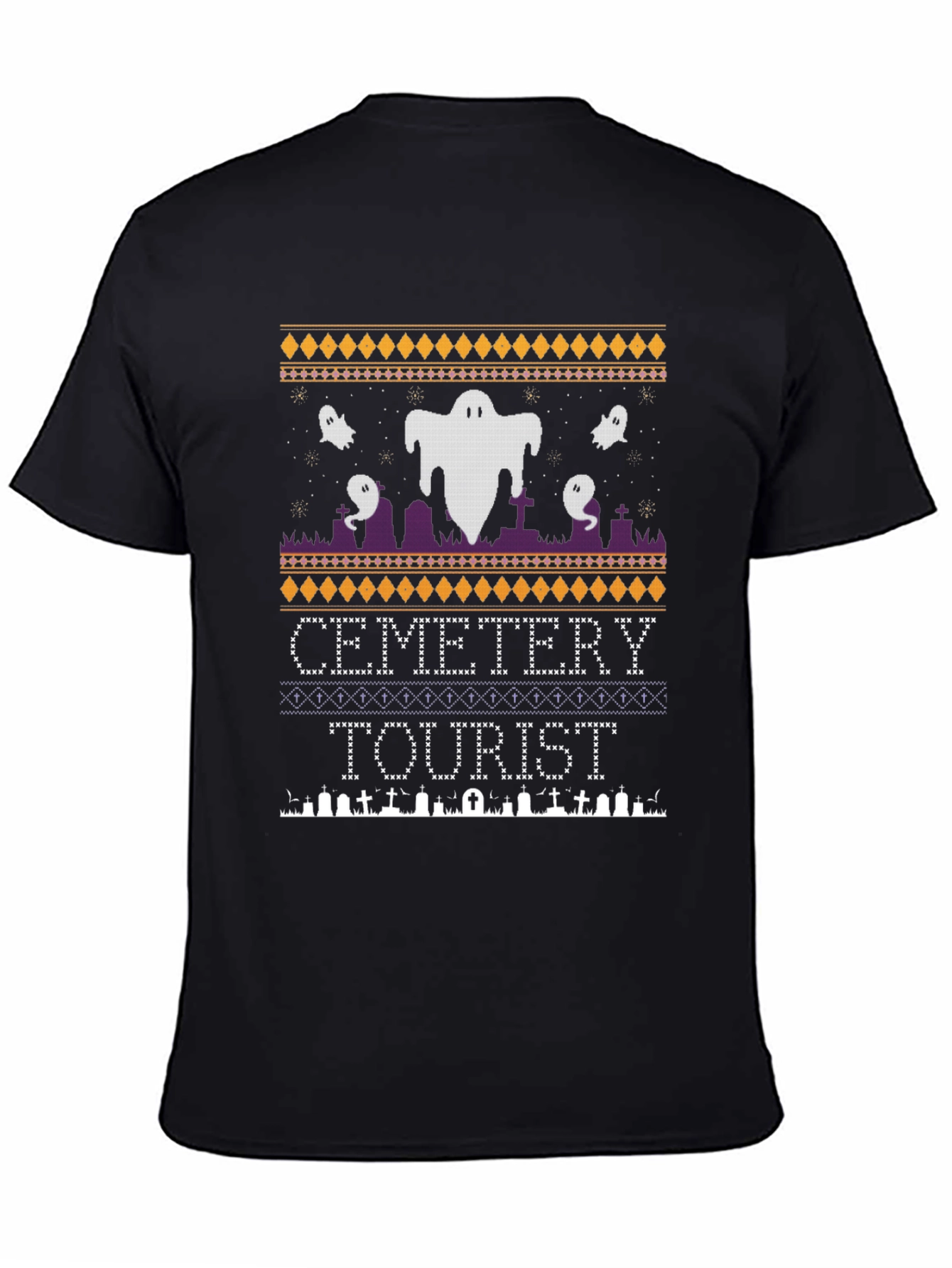 Cemetery Tourist Halloween T-Shirt