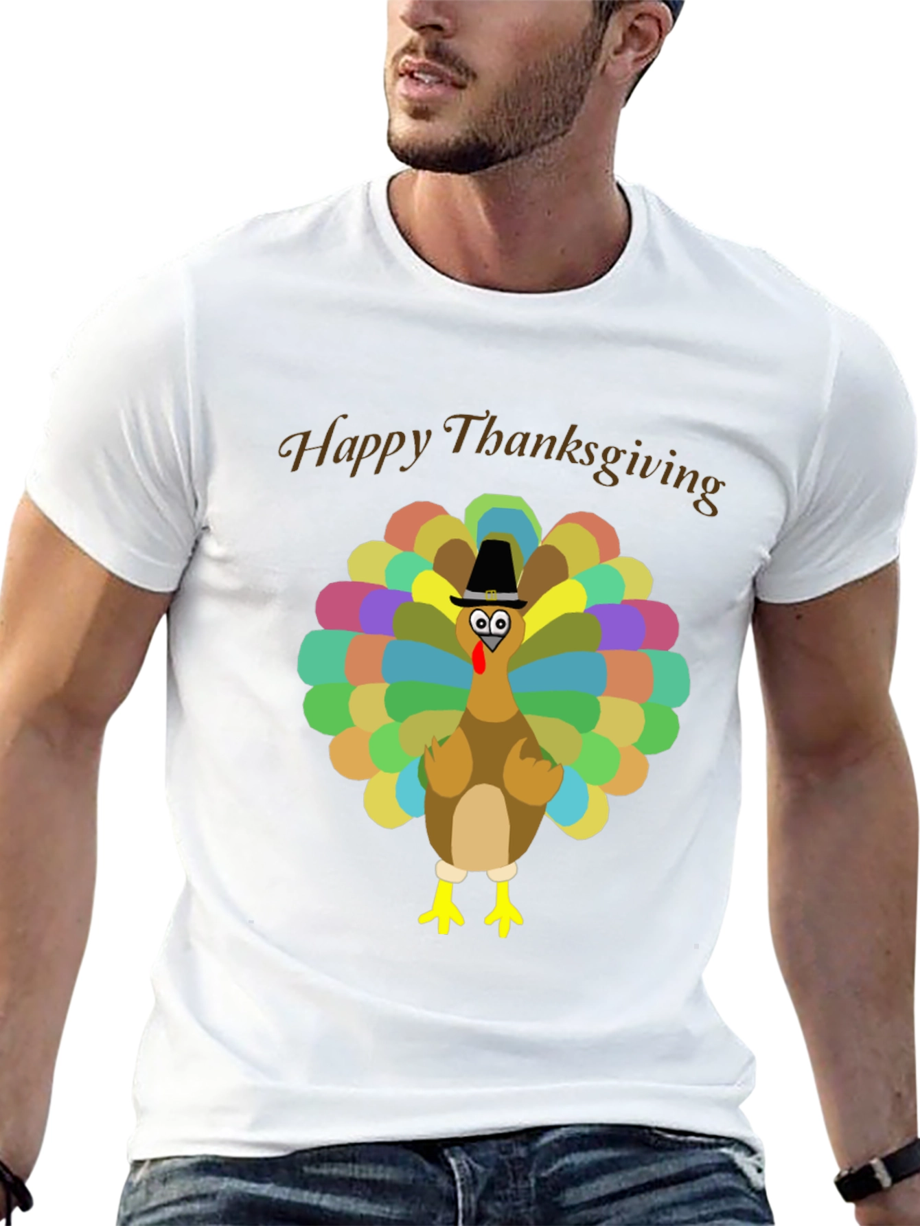 Thanksgiving Turkey Graphic Tee