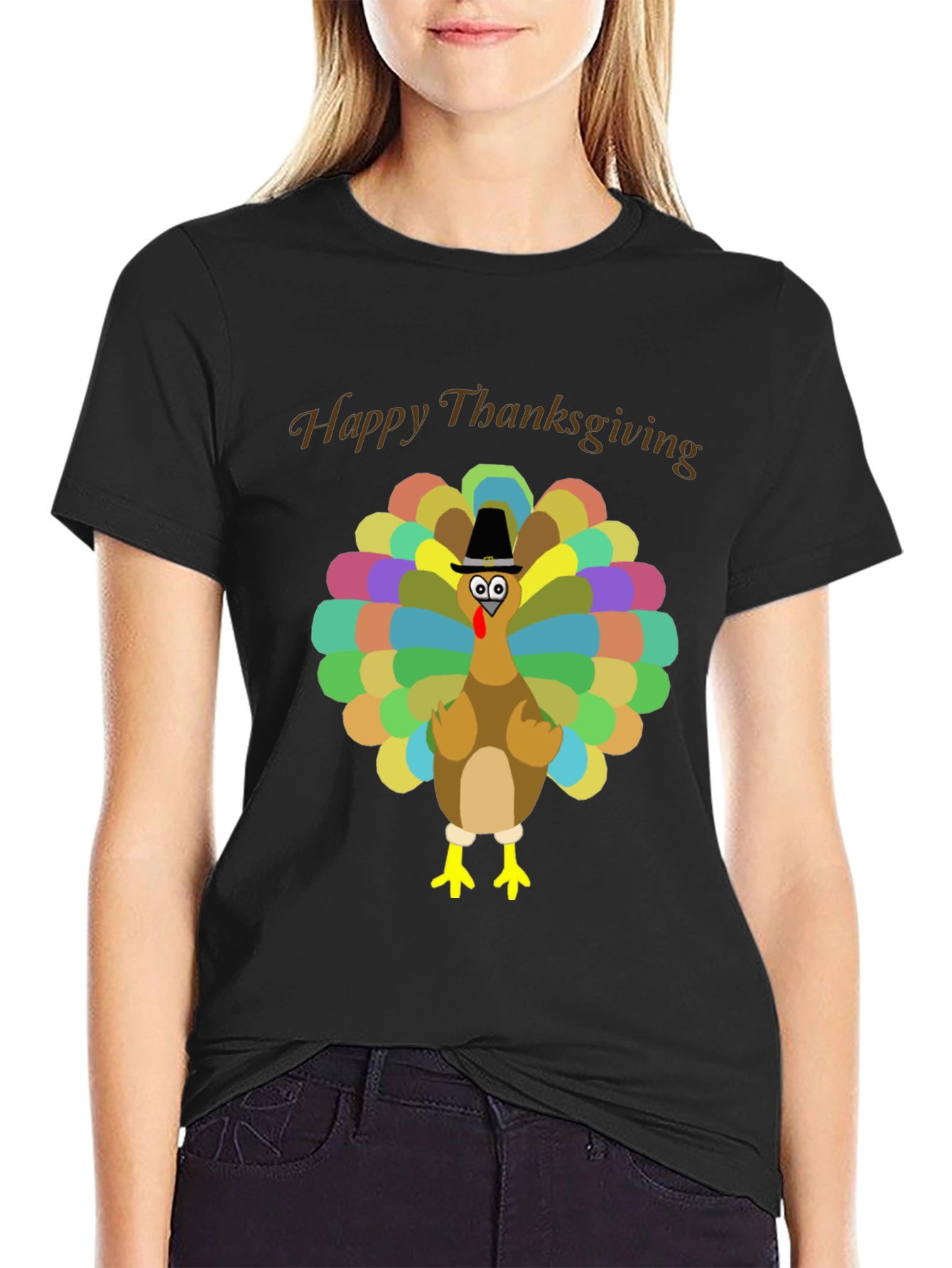 Thanksgiving Turkey Graphic Tee
