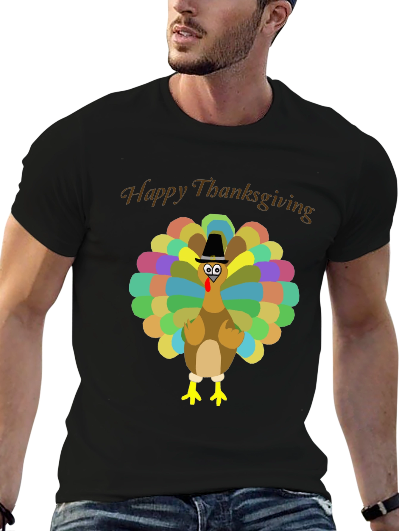 Thanksgiving Turkey Graphic Tee