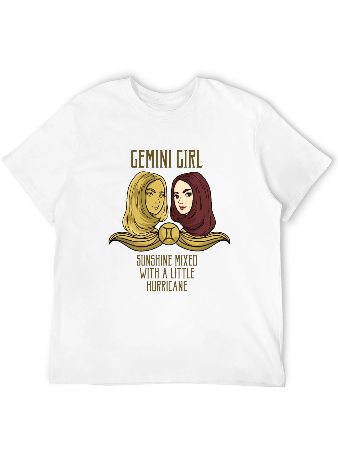 Gemini Girl T-Shirt - Zodiac Sign Tee
