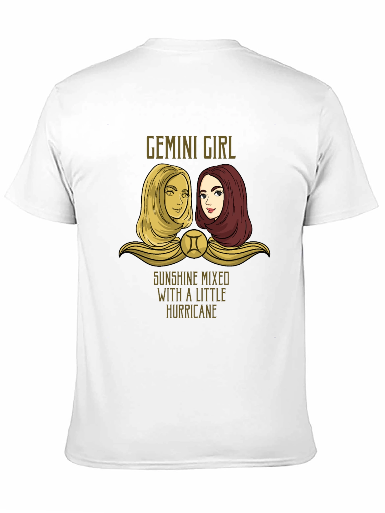 Gemini Girl T-Shirt - Zodiac Sign Tee