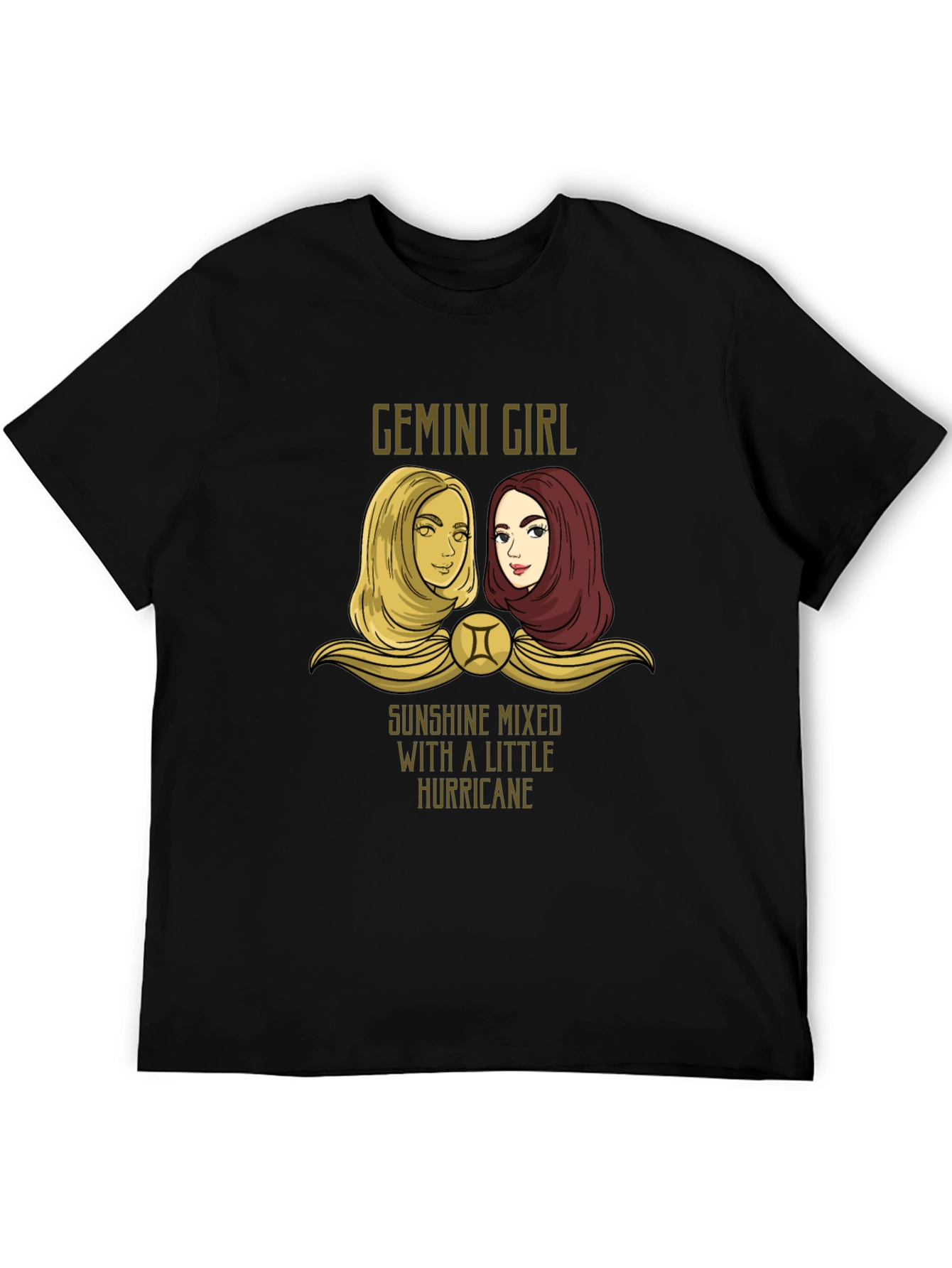 Gemini Girl T-Shirt - Zodiac Sign Tee