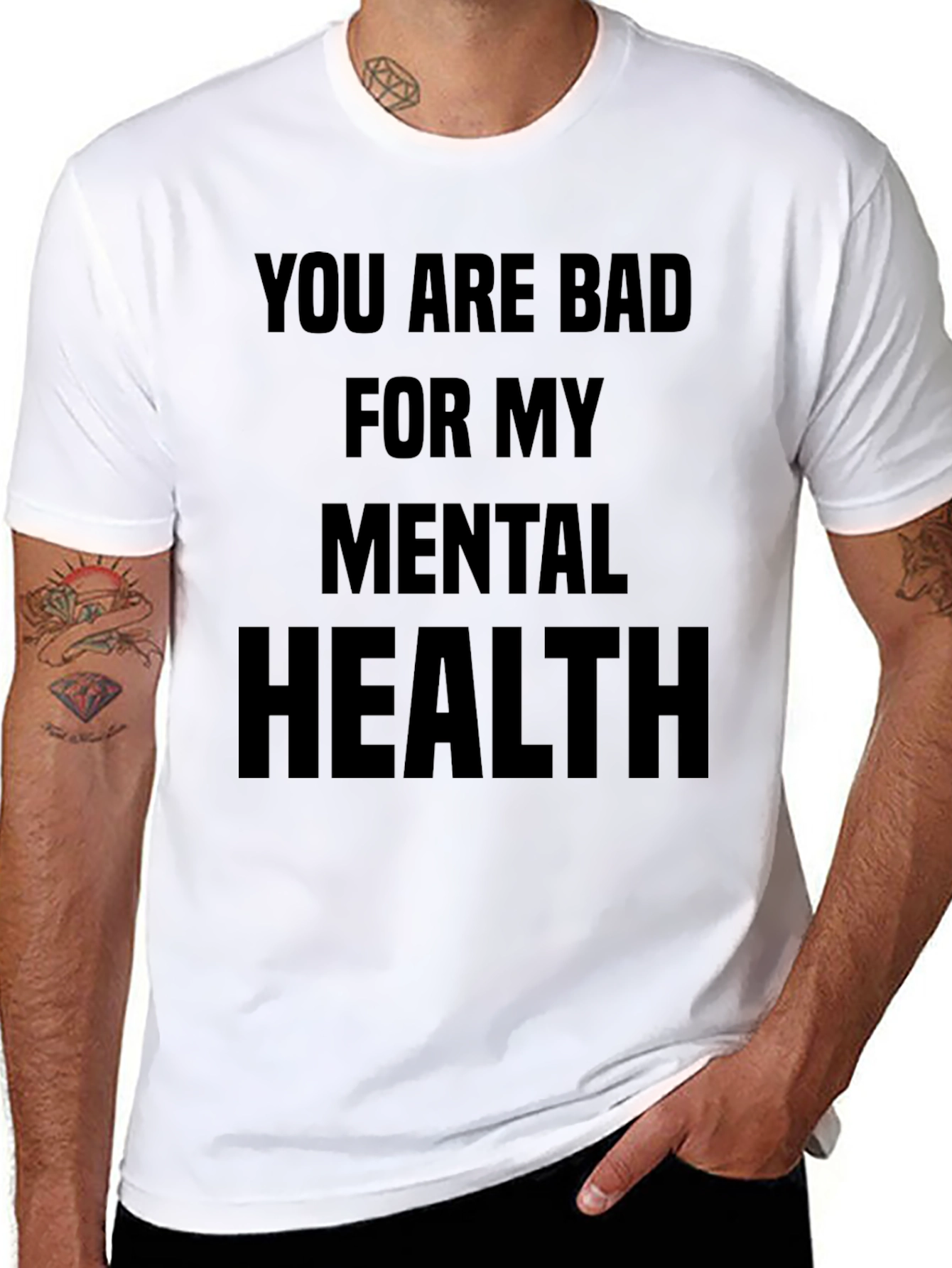 Bad for My Mental Health Graphic Tee