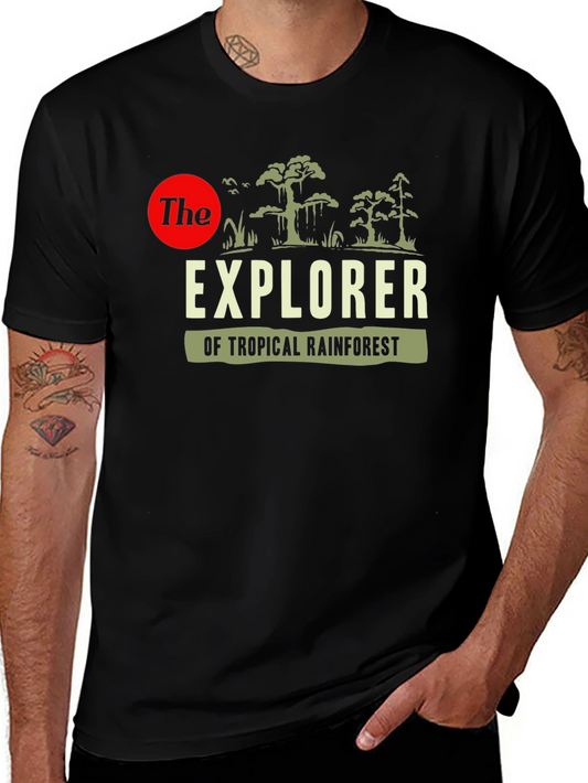 Explorer Tropical Rainforest Graphic Tee