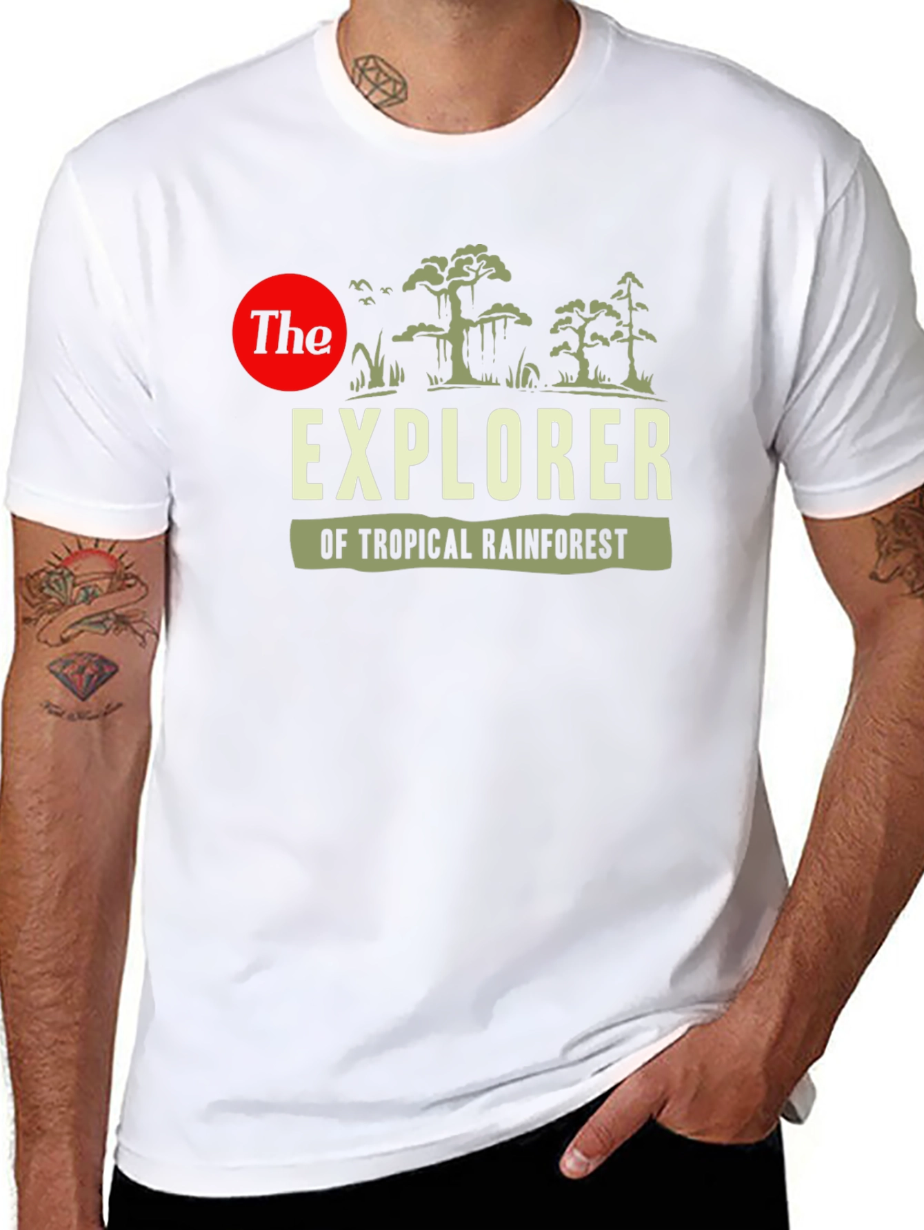 Explorer Tropical Rainforest Graphic Tee