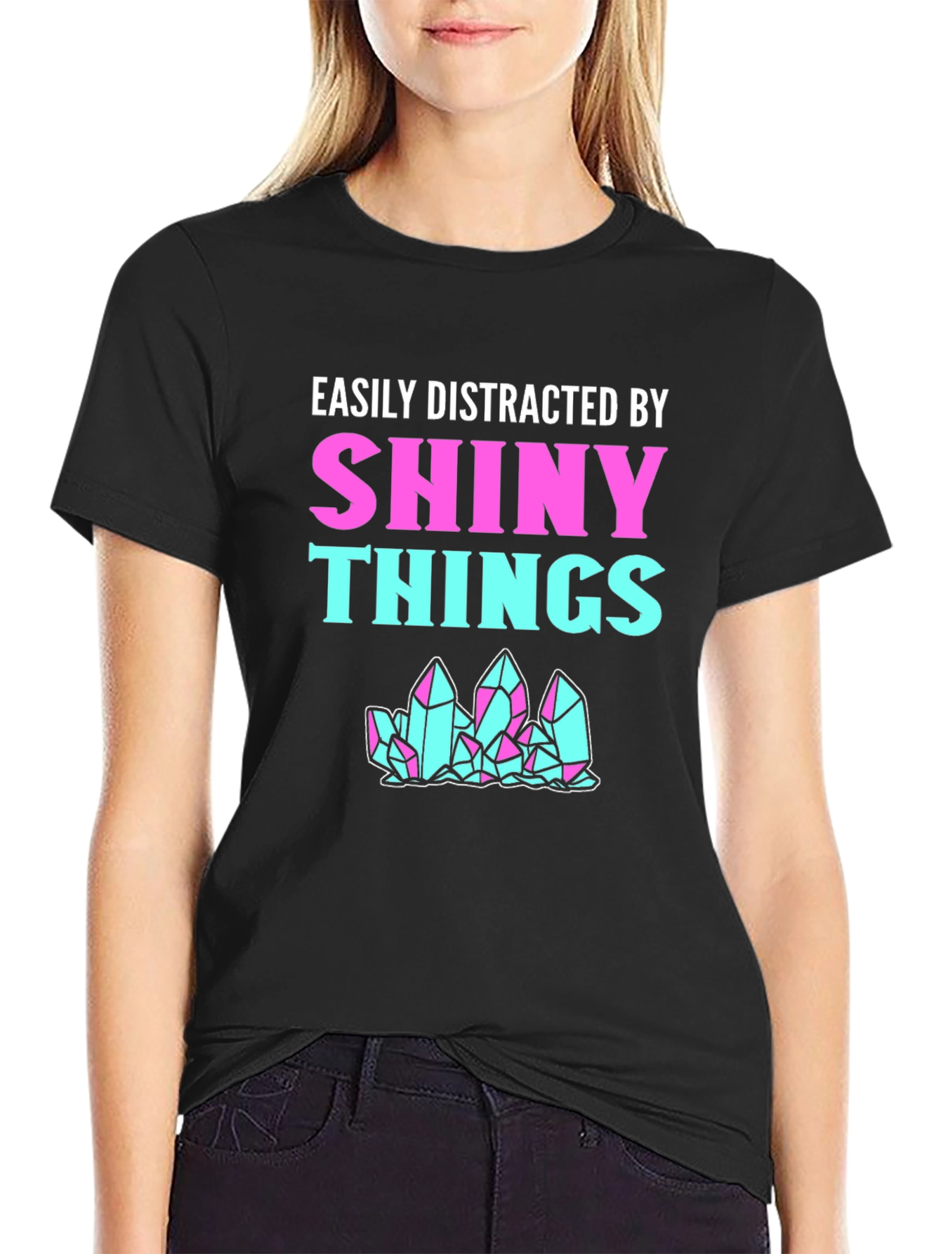 Easily Distracted By Shiny Things T-Shirt
