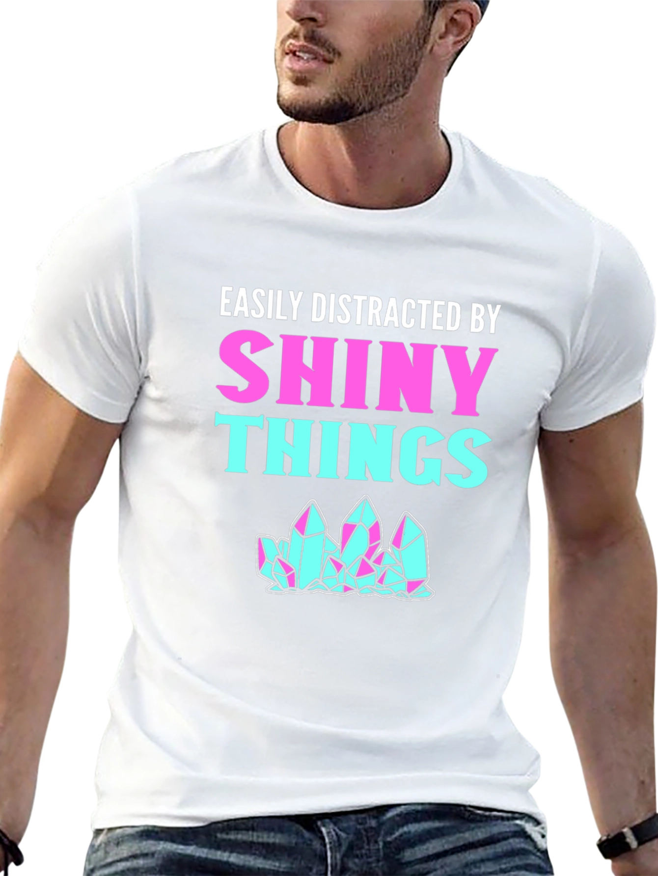 Easily Distracted By Shiny Things T-Shirt
