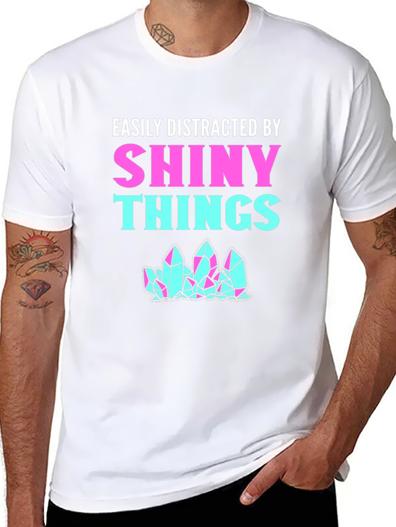 Easily Distracted By Shiny Things T-Shirt