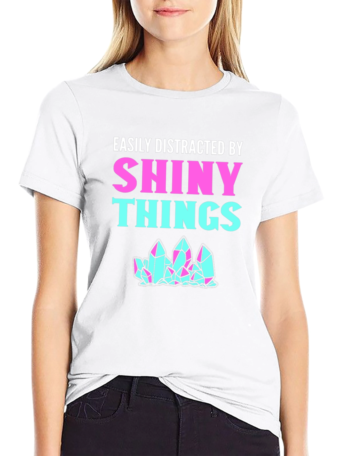 Easily Distracted By Shiny Things T-Shirt