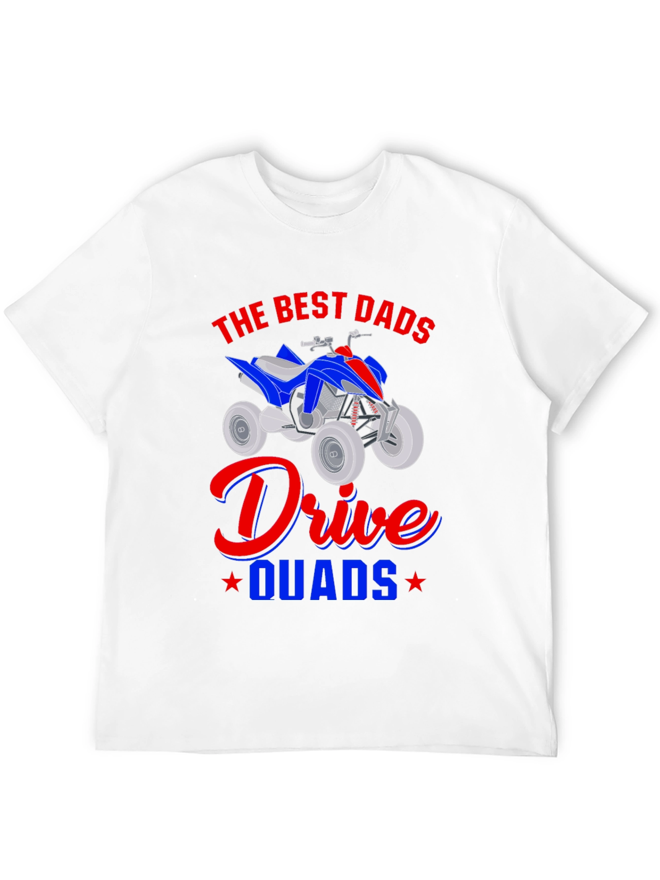 Best Dads Drive Quads T-Shirt Black
