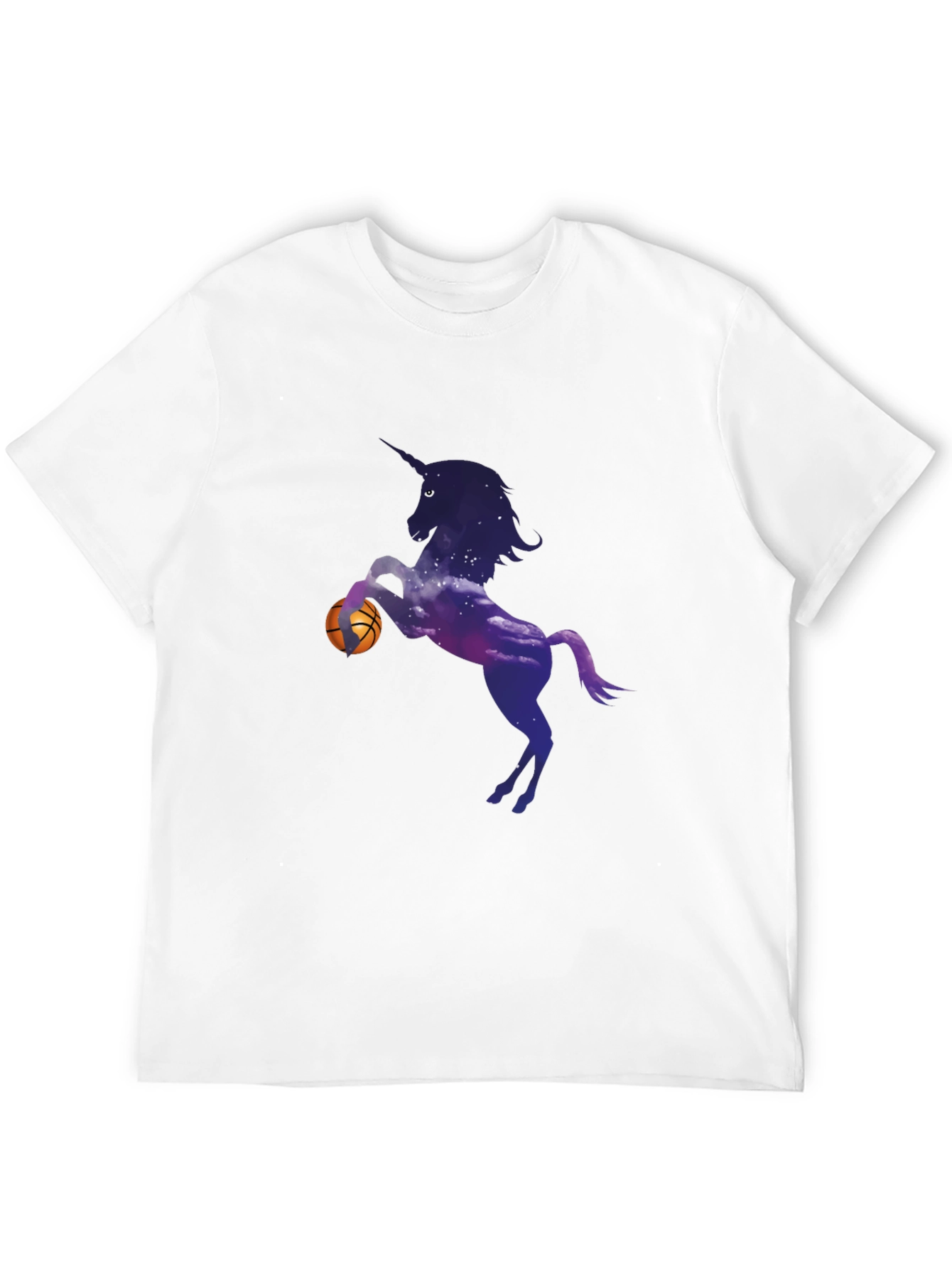Unicorn Basketball Black T-Shirt