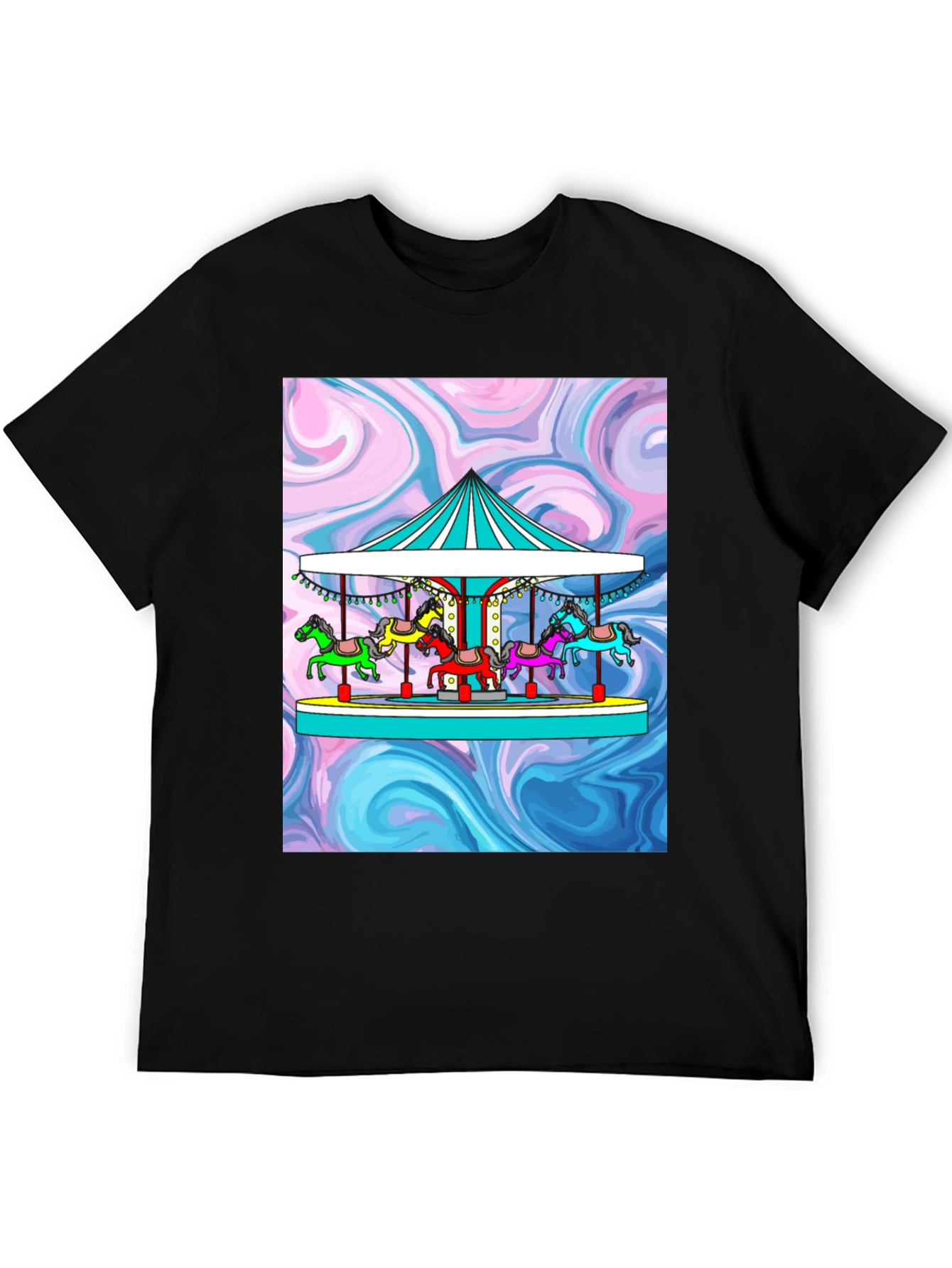 Carousel Horse T-Shirt: Fun & Unique Design
