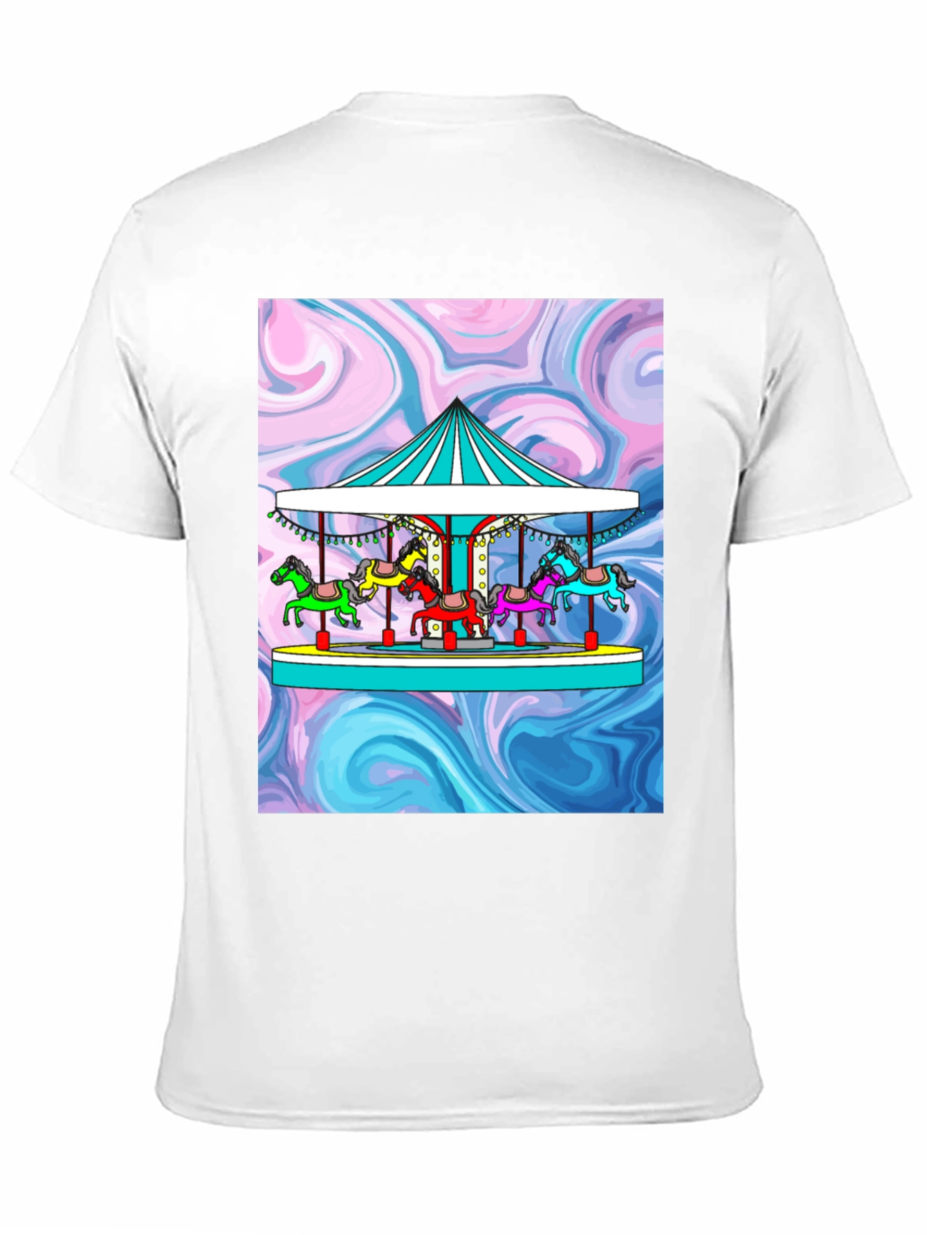 Carousel Horse T-Shirt: Fun & Unique Design