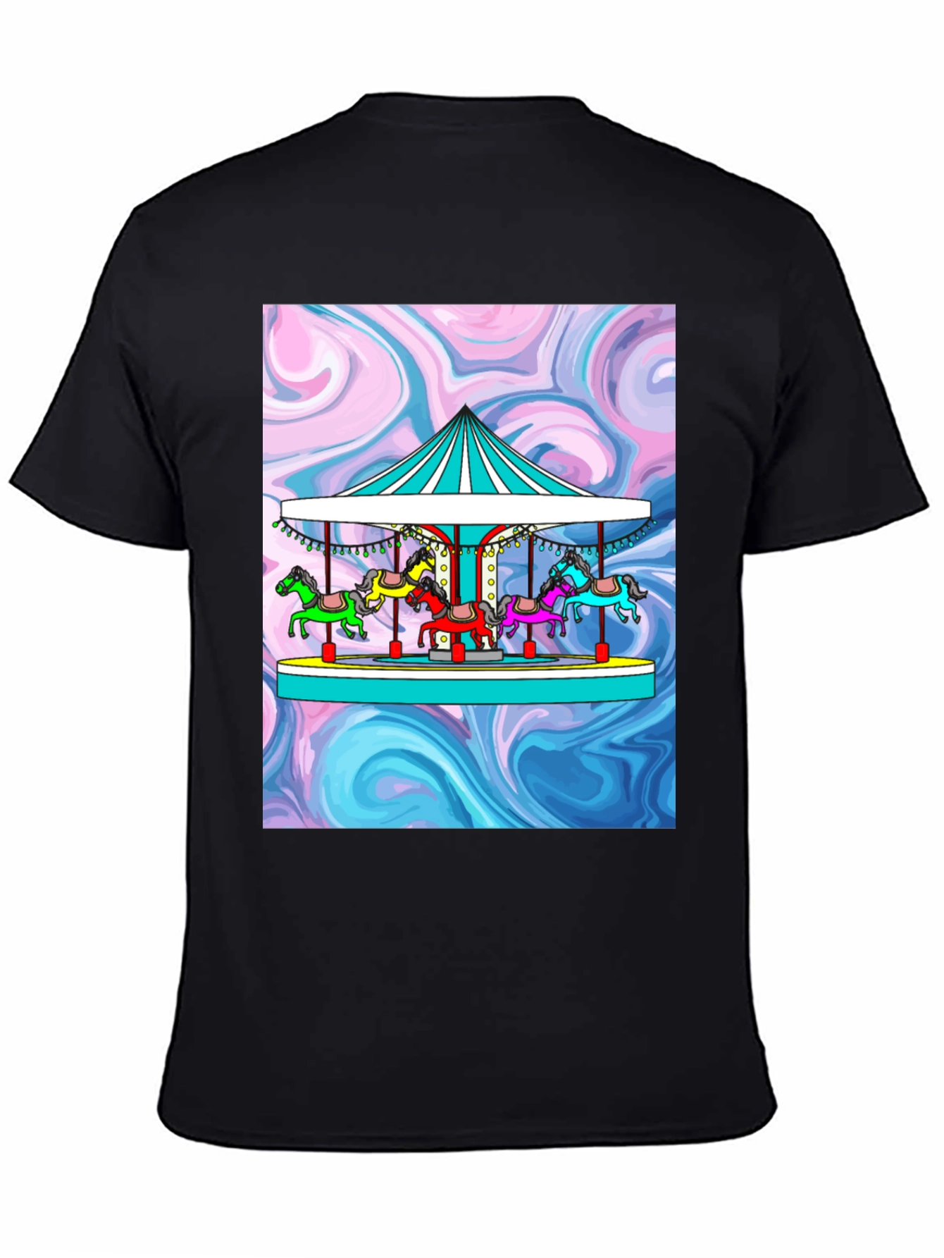 Carousel Horse T-Shirt: Fun & Unique Design