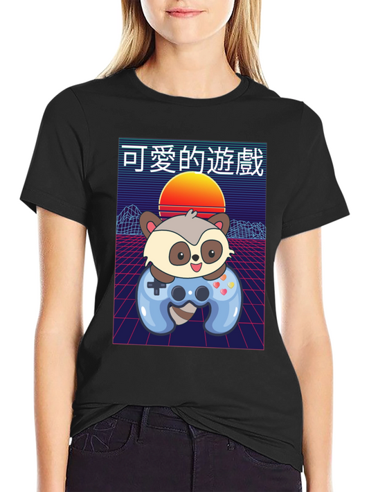 Retro Gaming Sloth T-Shirt