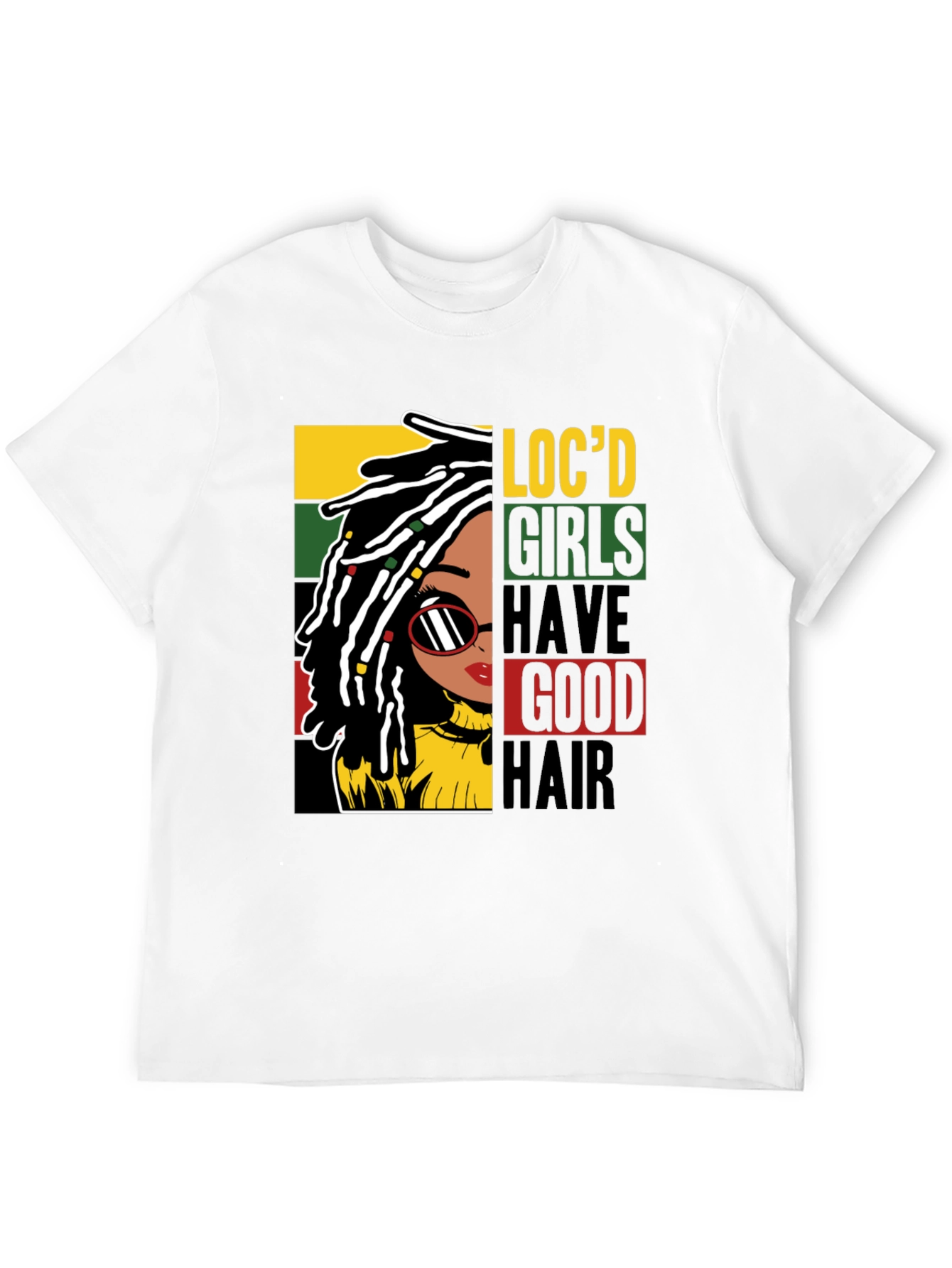 Locd Girls Good Hair Graphic T-Shirt