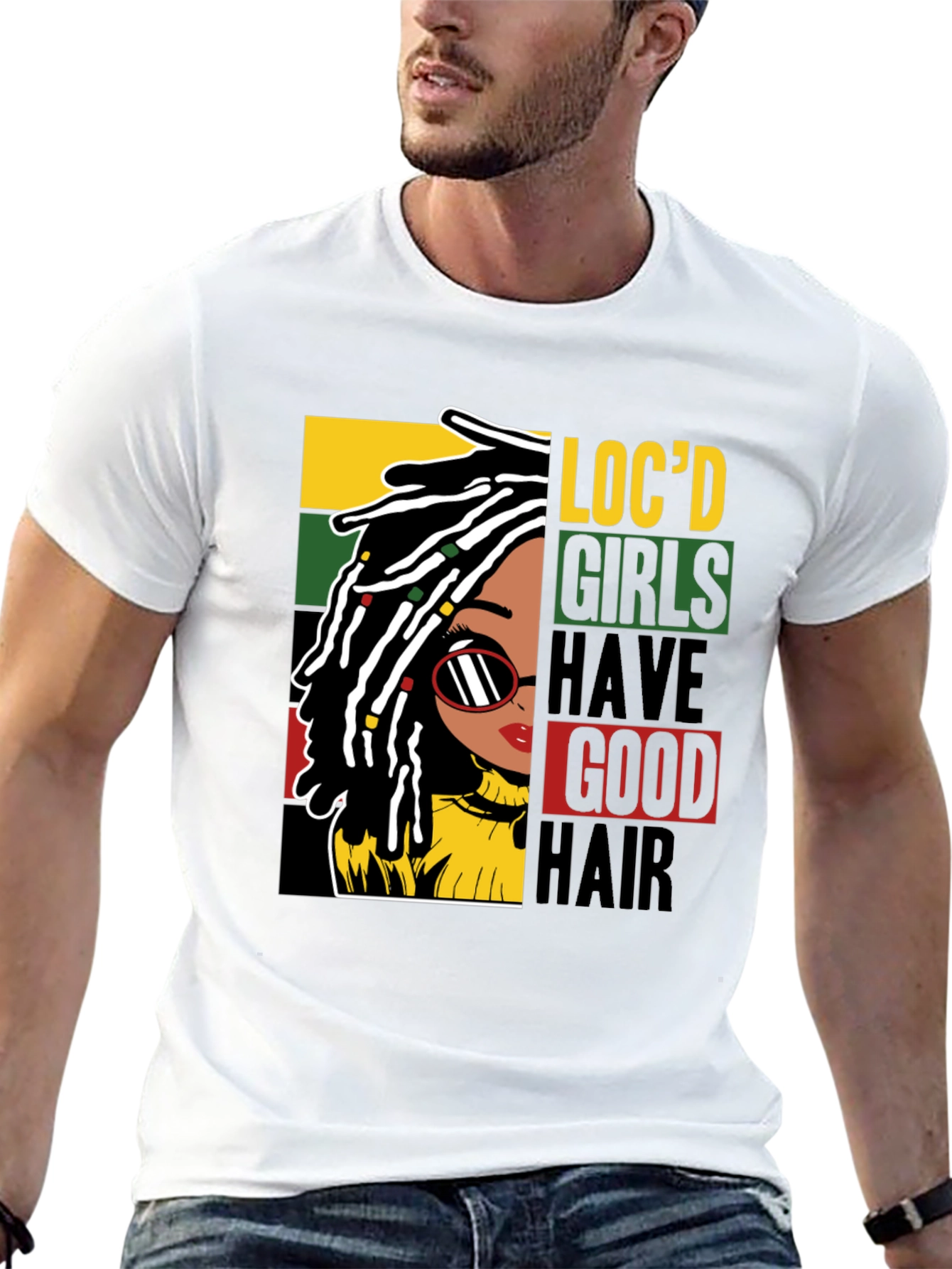 Locd Girls Good Hair Graphic T-Shirt