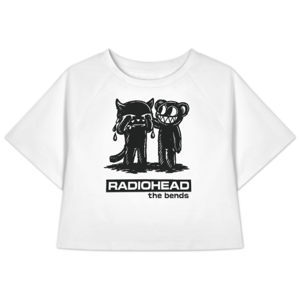 Vintage Alternative Music Graphic Tee, Retro Indie Rock Inspired Shirt, Moody Cartoon Art Top, Grunge Aesthetic Apparel, Dark Streetwear Women’s T-Shirt(z489)