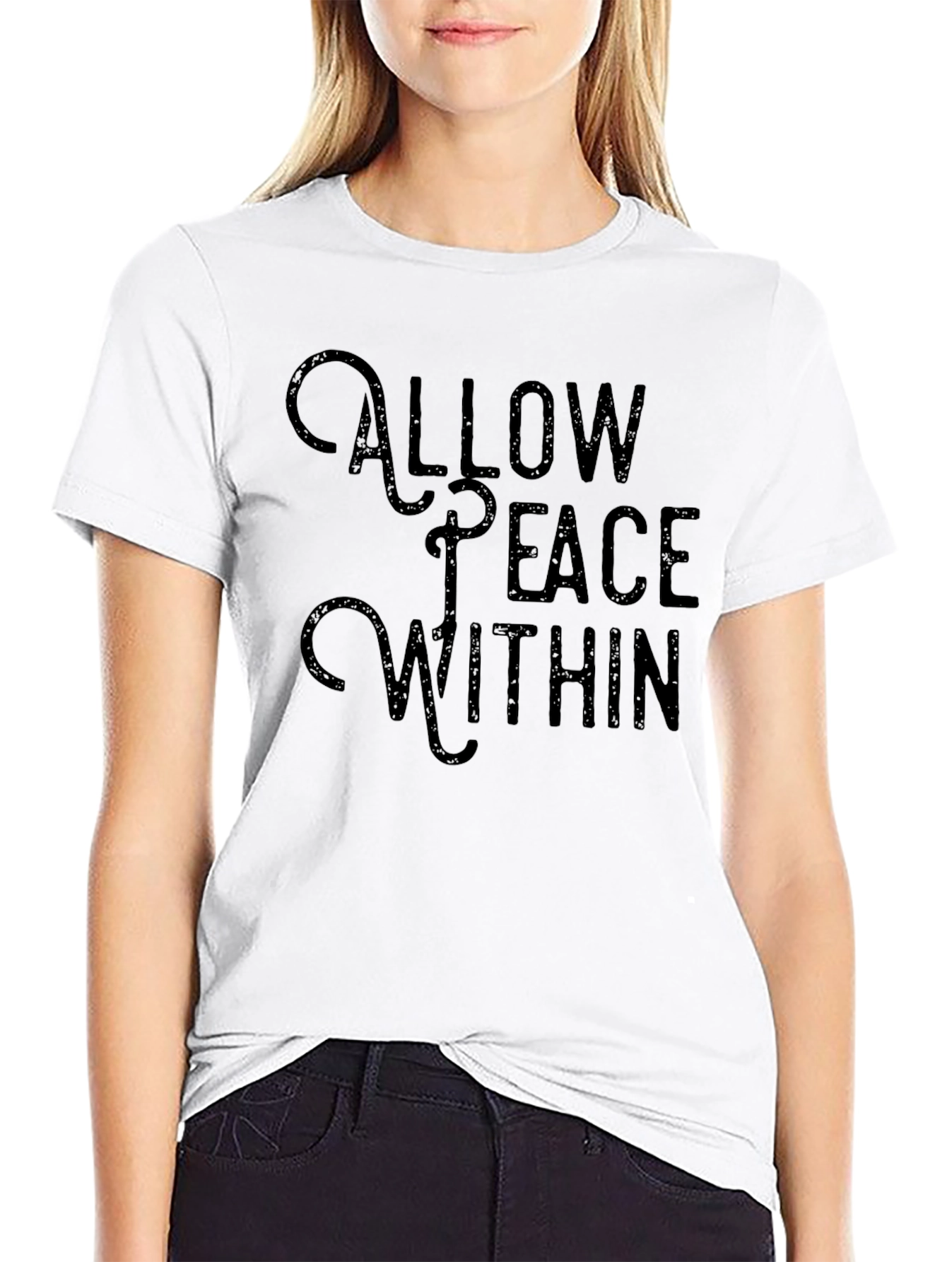 Allow Peace Within Graphic T-Shirt