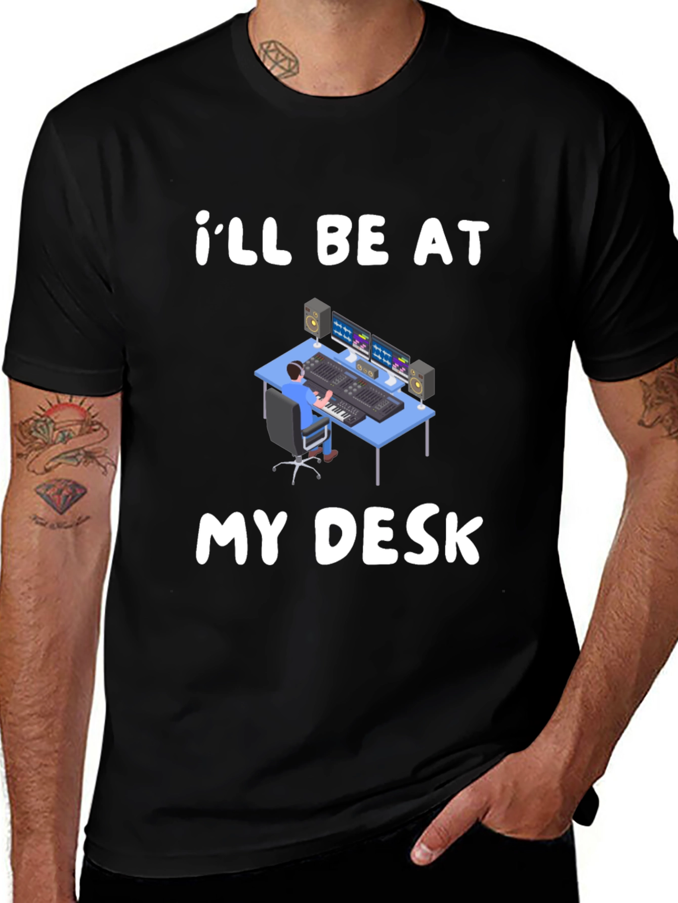 Ill Be At My Desk T-Shirt