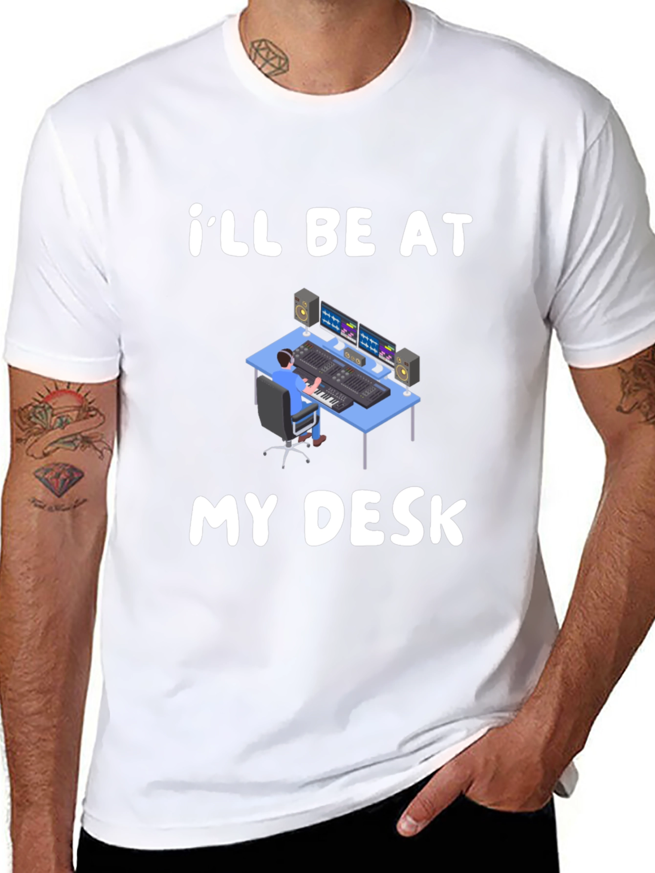 Ill Be At My Desk T-Shirt
