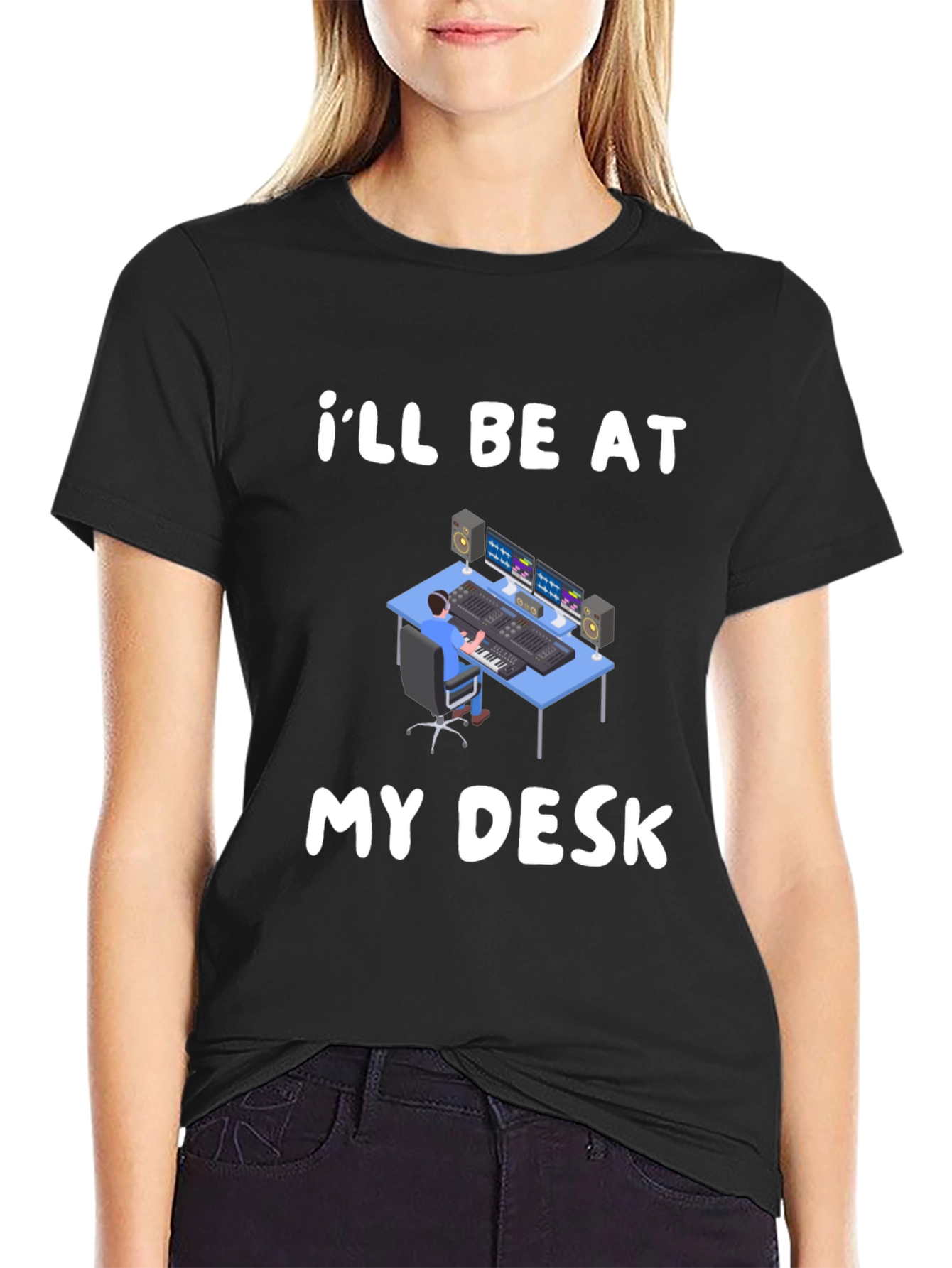 Ill Be At My Desk T-Shirt