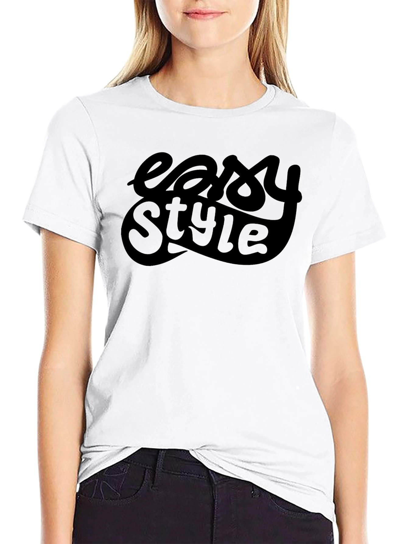 Easy Style Black T-Shirt