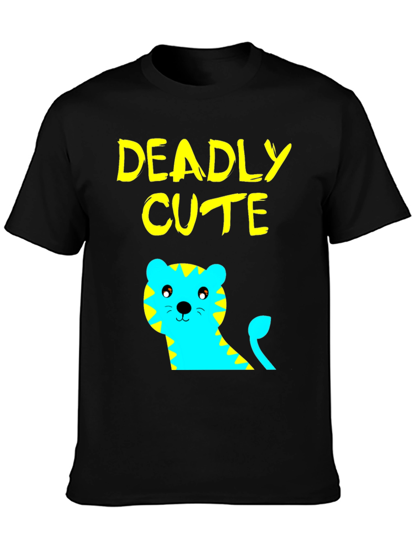Deadly Cute Tiger Graphic Tee