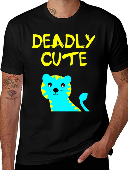Deadly Cute Tiger Graphic Tee
