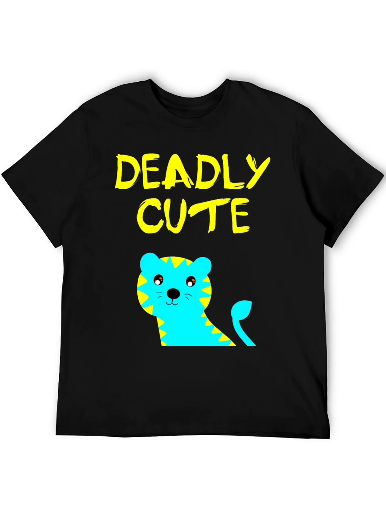 Deadly Cute Tiger Graphic Tee