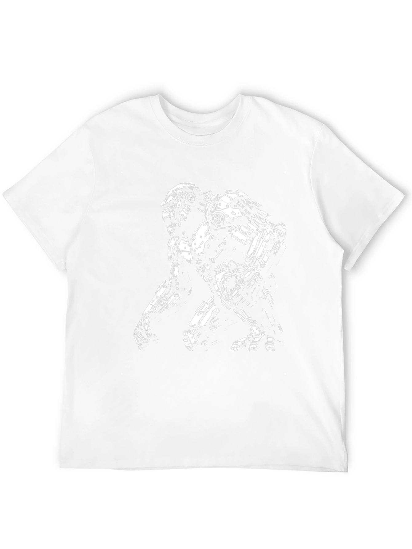 Cyborg Gorilla Graphic T-Shirt