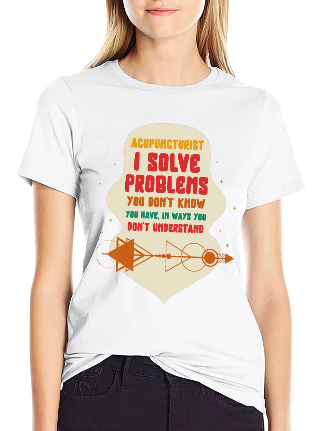 Acupuncturist I Solve Problems Graphic Tee