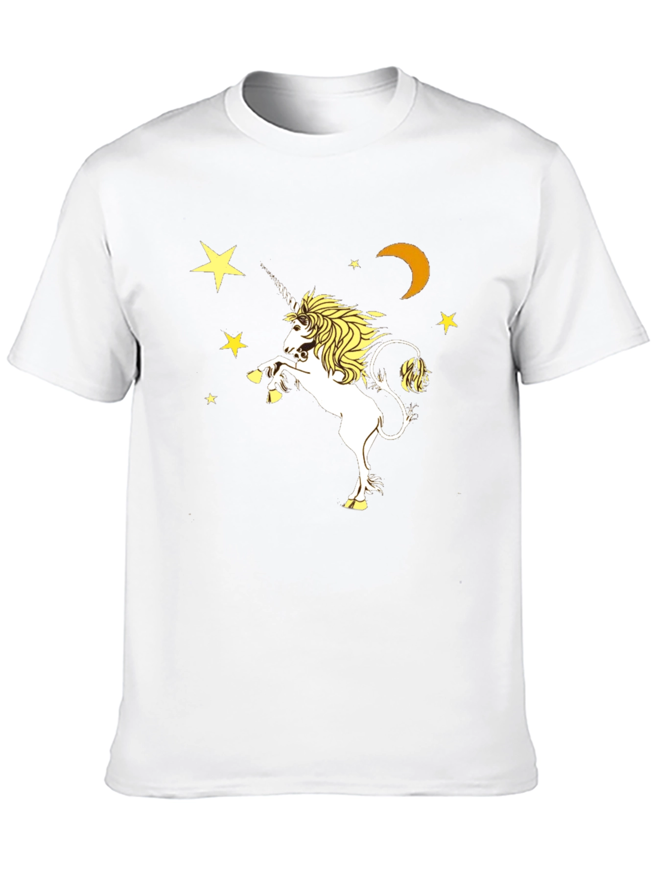 Unicorn Moon Stars Graphic Tee