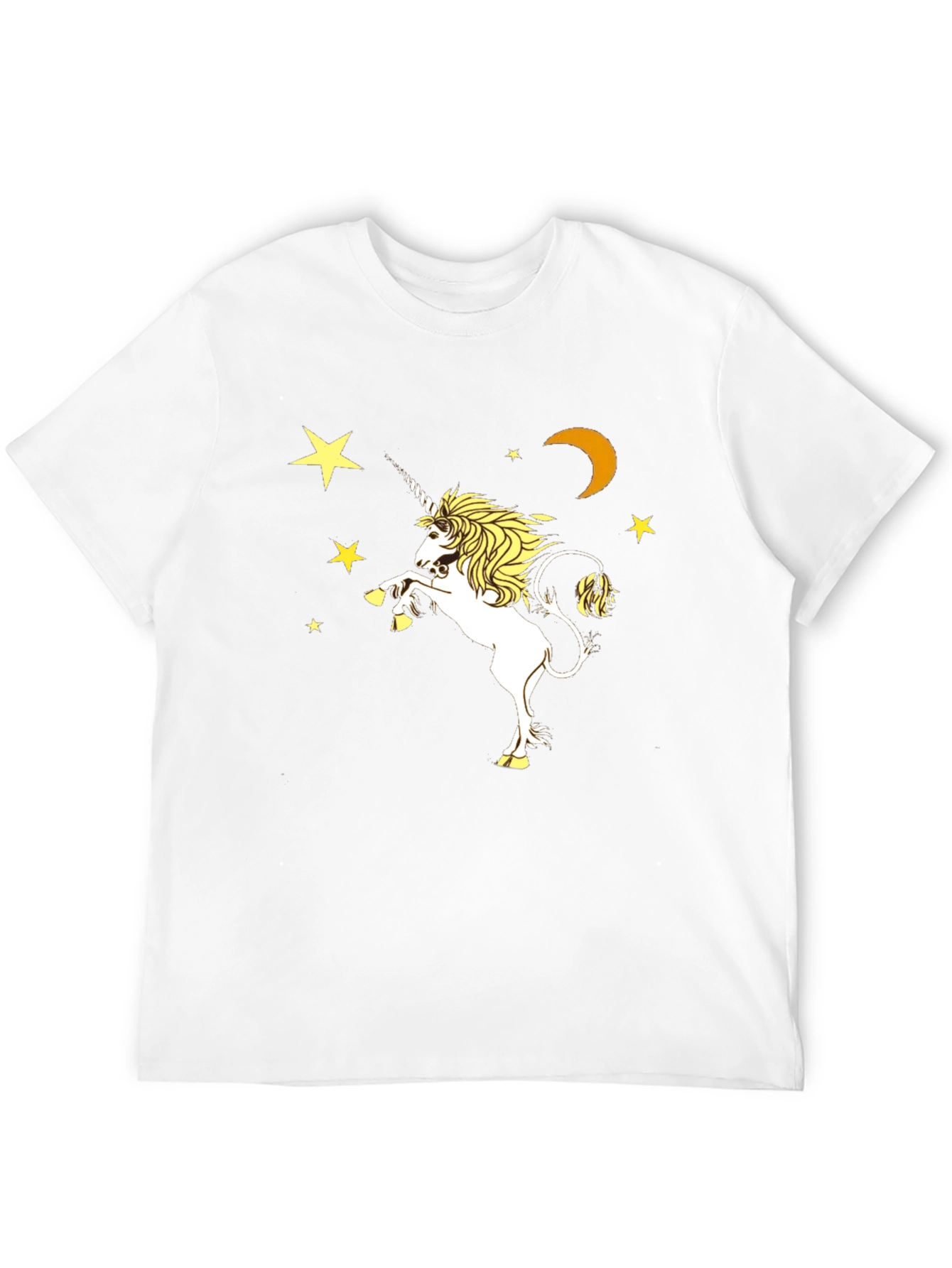 Unicorn Moon Stars Graphic Tee