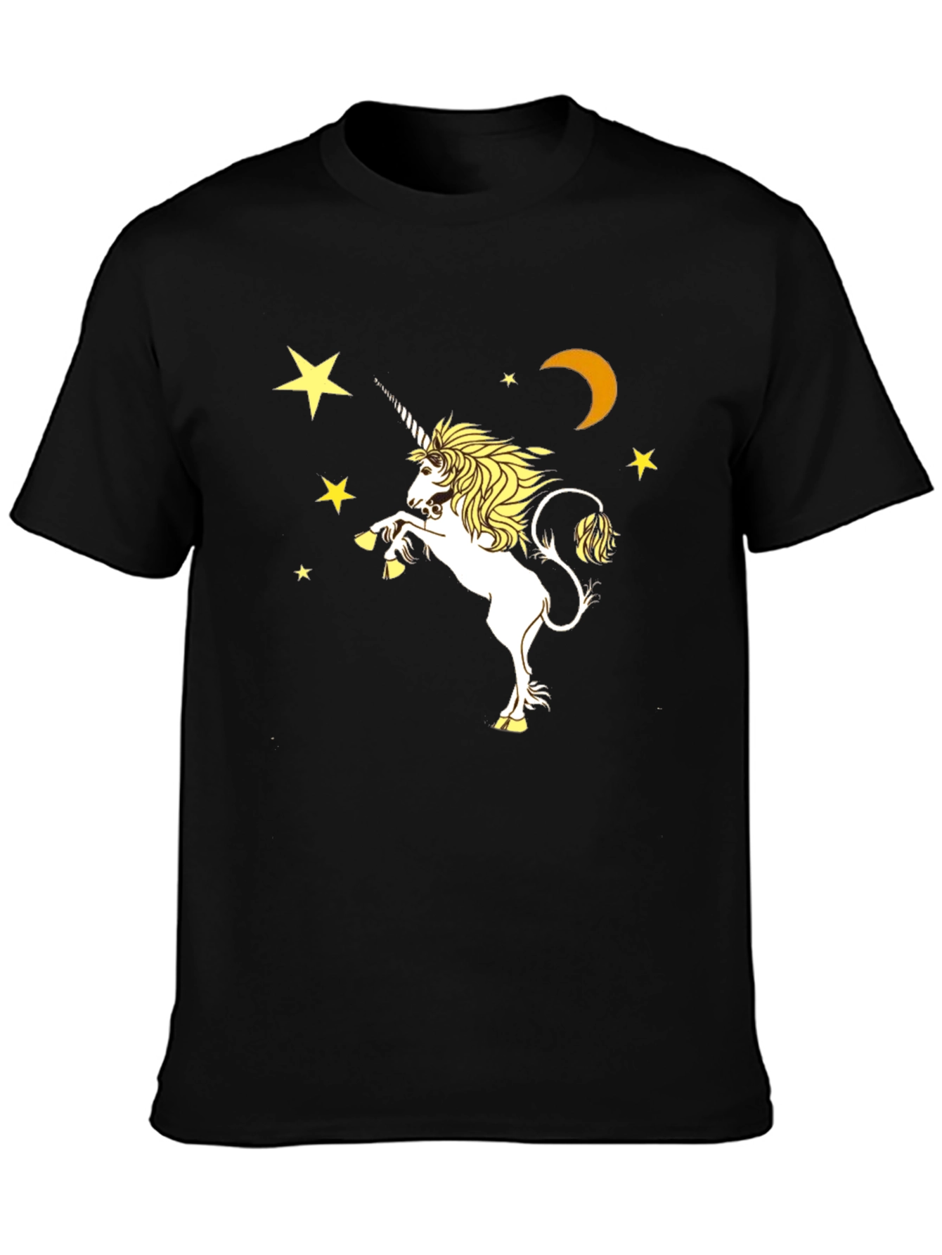 Unicorn Moon Stars Graphic Tee