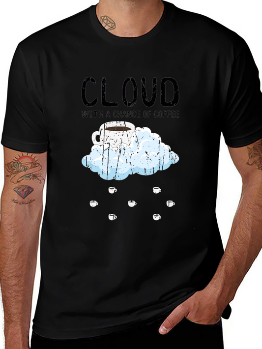 Cloud With A Chance of Coffee T-Shirt
