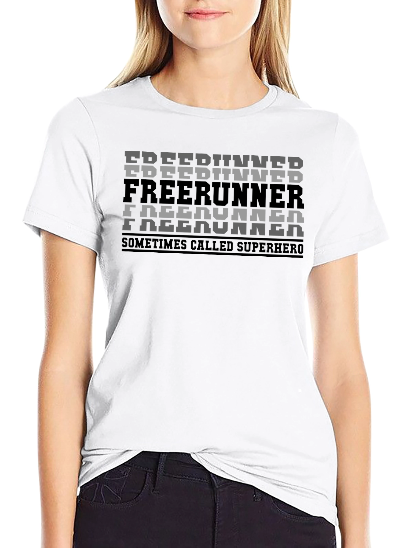 Freerunner Superhero Graphic T-Shirt