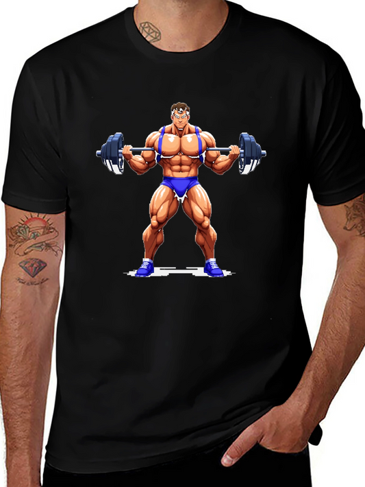 Bodybuilder Graphic T-Shirt - Fitness Apparel