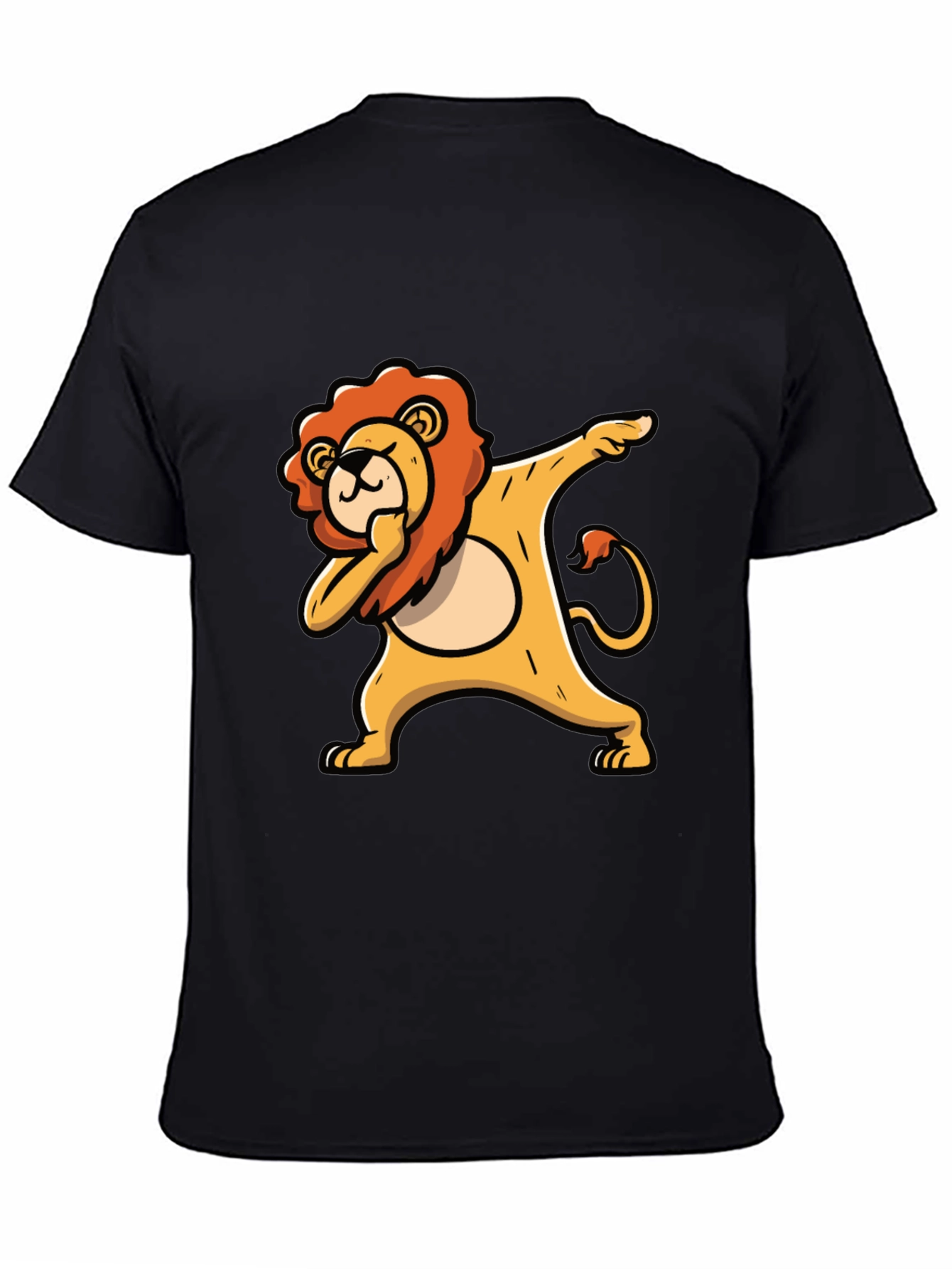 Lion Dab Dance Graphic T-Shirt