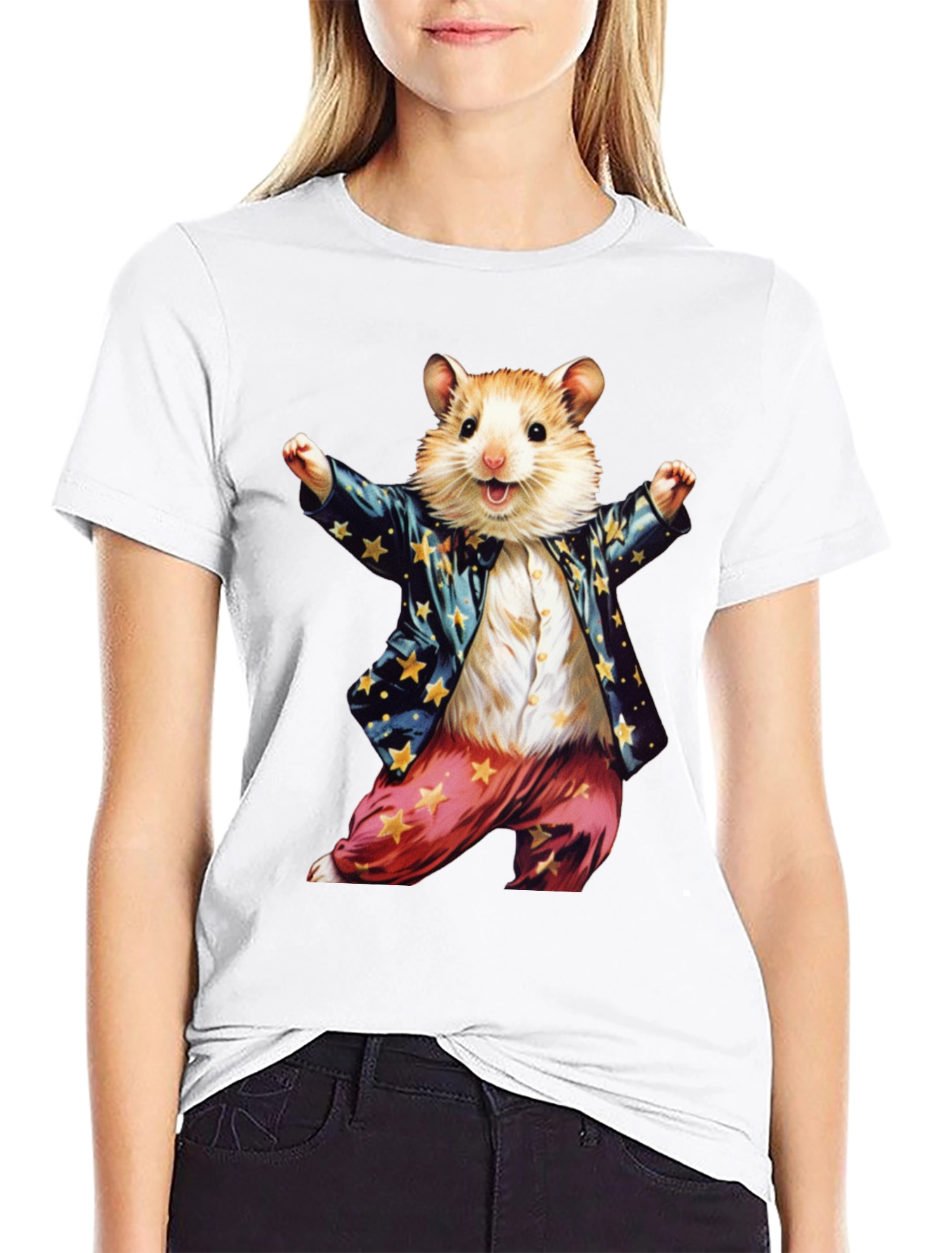 Hamster Wizard T-Shirt - Funny Graphic Tee