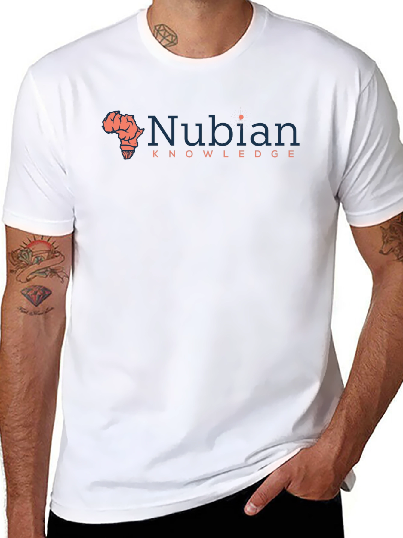 Nubian Knowledge Black T-Shirt