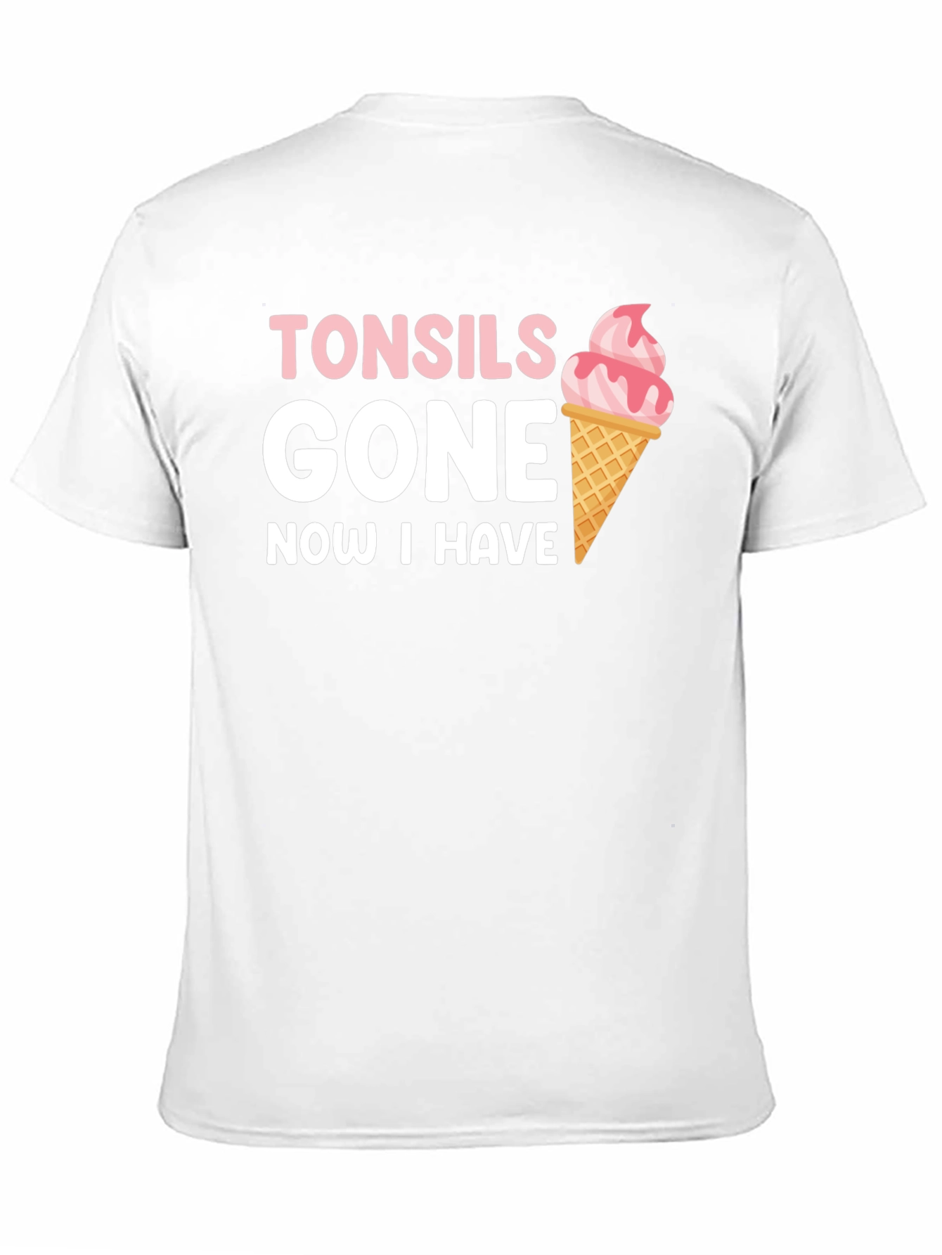 Tonsils Gone Ice Cream T-Shirt