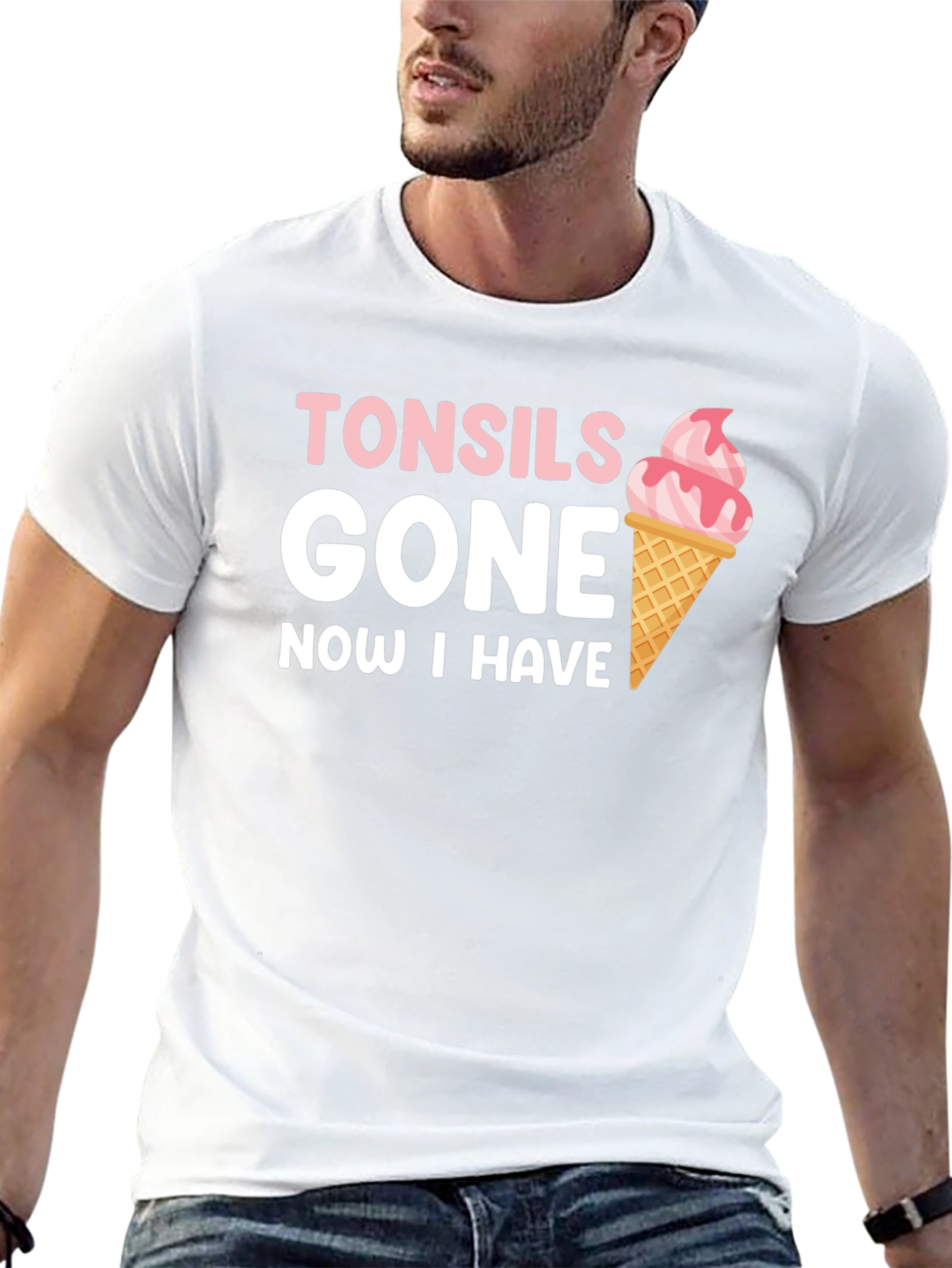 Tonsils Gone Ice Cream T-Shirt