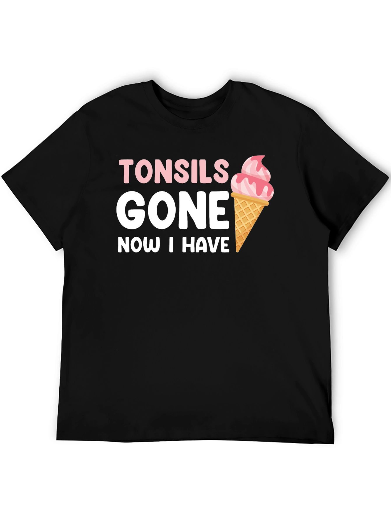 Tonsils Gone Ice Cream T-Shirt