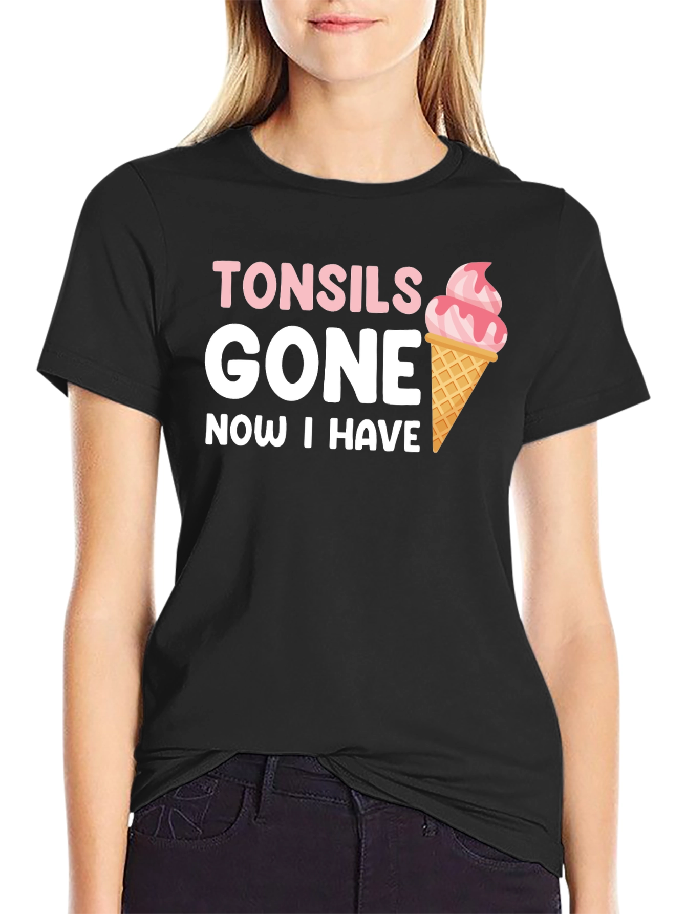 Tonsils Gone Ice Cream T-Shirt