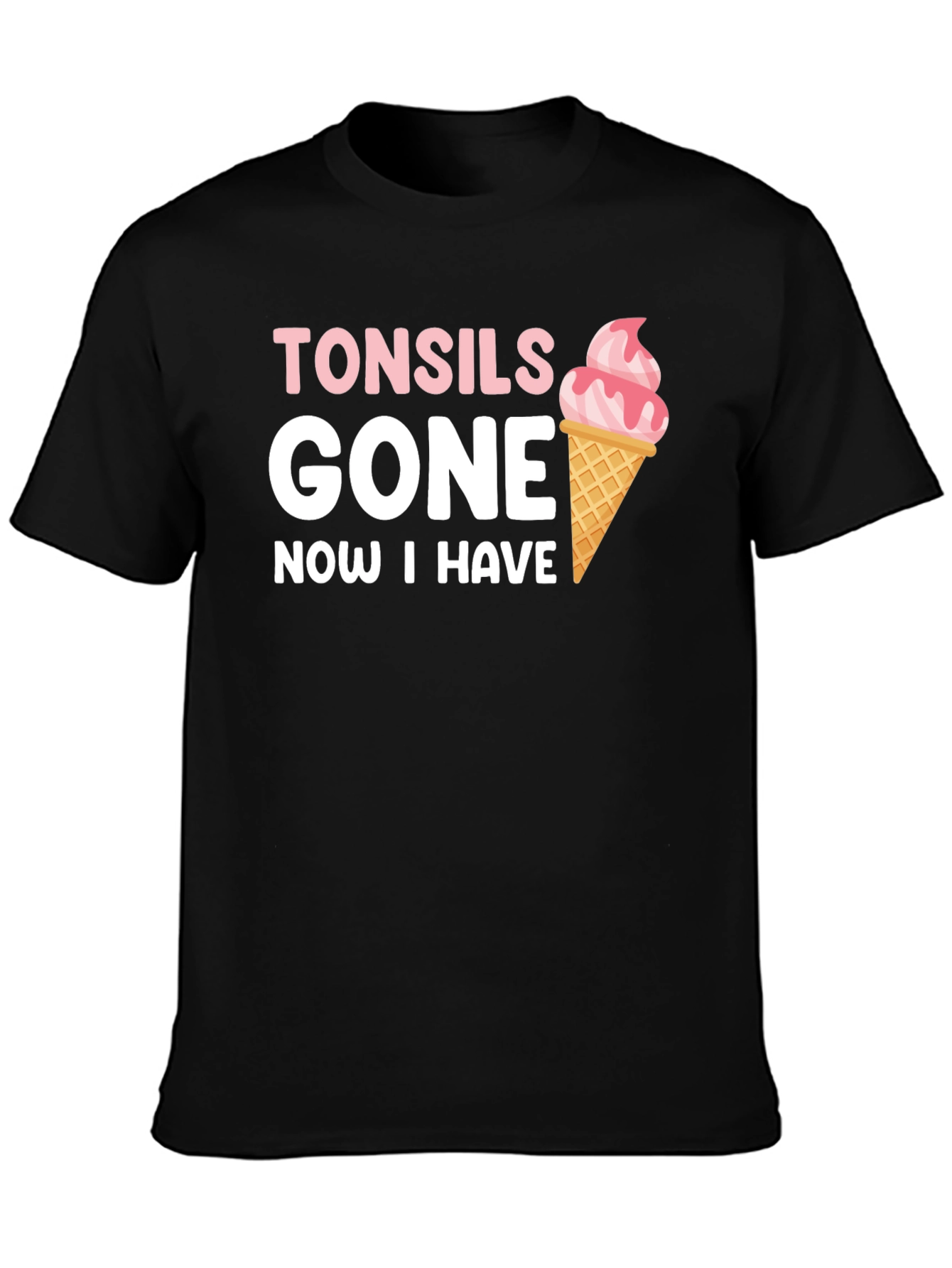 Tonsils Gone Ice Cream T-Shirt