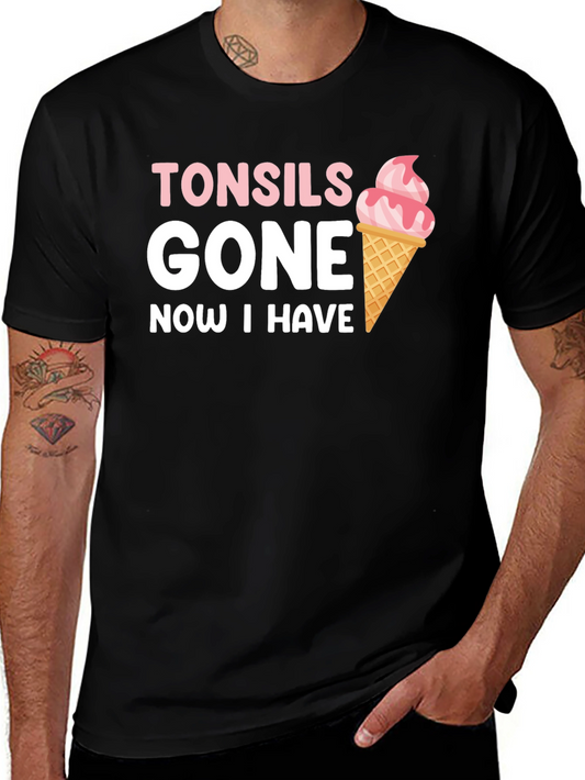 Tonsils Gone Ice Cream T-Shirt