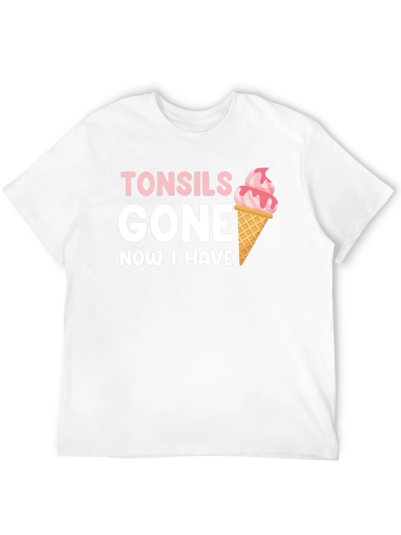 Tonsils Gone Ice Cream T-Shirt
